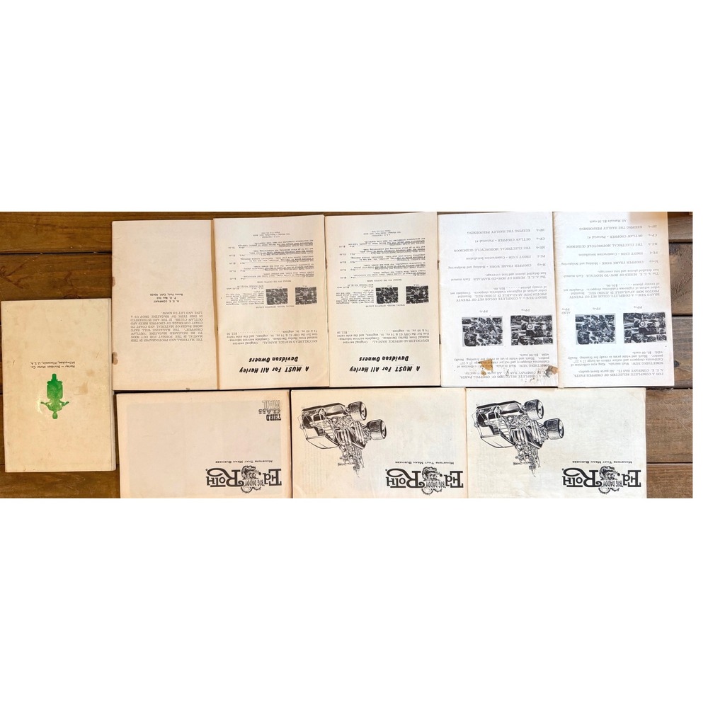 1968; 1969 missing Dec; 2 1970: plus 9 manuals Choppers Magazines vintage rare - Picture 8 of 8